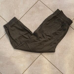 a new day Olive Green Elastic-Waist Jogger Pants